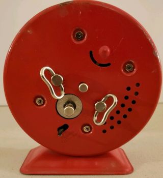1930 ' s Bayard Mickey Mouse Mechanical Animated Nodder Wind - Up Alarm Clock France 12