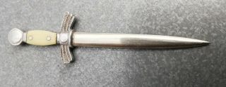 WWII German WERMACHT Officers LETTER OPENER RARE war relic 3