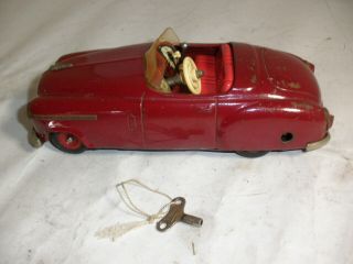 Vintage Schuco Combinato 4003 Wind Up Car W/ Key