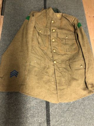 Ww1 Canadian 4th Division Tunic