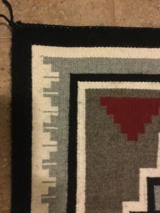 Southwest navajo rug Santa Fe Taos native design 9