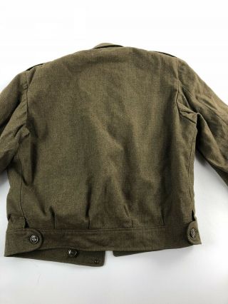Vtg 50s 1952 M - 1950 Wool Ike Jacket US Army Sz 38 R Eisenhower Korean War Era 36 10