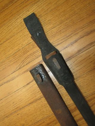 WW1 WWI German Mauser Bayonet Scabbard Scabbards 2x Butcher 11