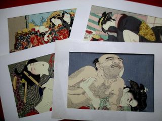 11 - 26 Ukiyoe 30 Prints Japanese Utamaro Hokusai Woodblock Print