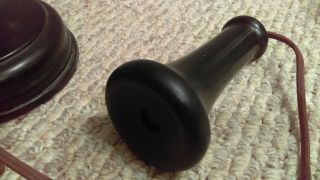 Antique 1907 Kellogg Candlestick Phone With Wood Crank Bell Box 8