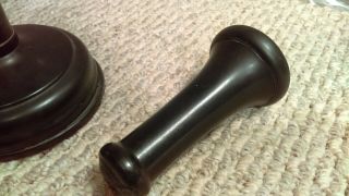Antique 1907 Kellogg Candlestick Phone With Wood Crank Bell Box 9