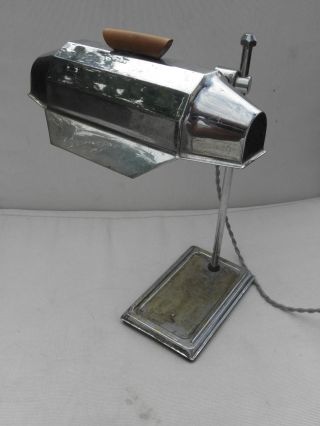 lamp art deco pirouett table desk Light machine age vintage office BAUHAUS floor 3