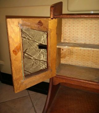 Antique vintage Salesman Sample Cupboard Hutch 3