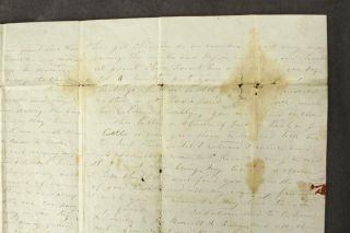 Mexican War Letter 1848 VA Volunteers Christiansburg Indian Attack Texas Rangers 10