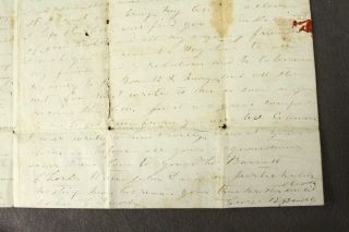 Mexican War Letter 1848 VA Volunteers Christiansburg Indian Attack Texas Rangers 11