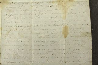 Mexican War Letter 1848 VA Volunteers Christiansburg Indian Attack Texas Rangers 3