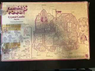 She - Ra Princess of Power Crystal Castle Vintage 1984 Complete Play set 9