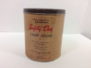 Vulcan Safety Chef Vintage Camp Stove 1950’s era 6