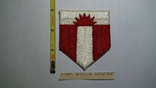 Extremely Rare Korean War 321st Engineer Battalion Patch.  Rare