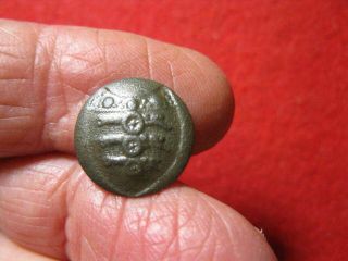 Detecting Finds 15mm 3 Cannon Artilery Military Button