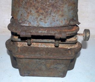 Old Rare Antique Cast Iron Stove Heater Kerosene Oil Burning Collectiblle Stove 10