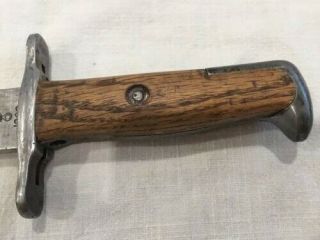 Vintage Springfield Armory 1908 U.  S.  Bayonet 5