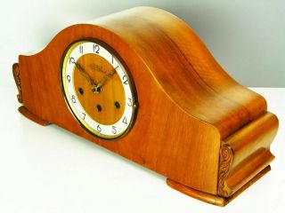 Art Deco Westminster Chiming Mantel Clock From Rolls