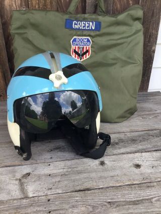 Air Force Flight Helmet Ym - 6 W Personal Flight Bag
