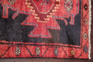 Vintage Geometric 9 ft Runner Bakhtiari Persian Tribal Oriental Wool Rug 2 ' x 9 ' 11