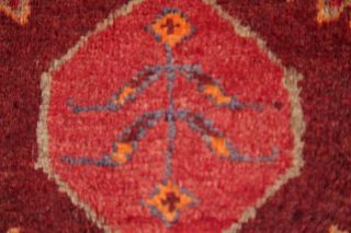 Vintage Geometric 9 ft Runner Bakhtiari Persian Tribal Oriental Wool Rug 2 ' x 9 ' 9