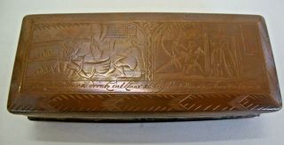 Early 19th Century Brass And Copper Dutch Tobacco Box