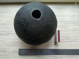 15 Cm 9kg French Big Cannon Ball To Break Walls 1812 Napoleonic Wars