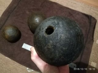 15 CM 9KG FRENCH BIG CANNON BALL TO BREAK WALLS 1812 NAPOLEONIC WARS 4