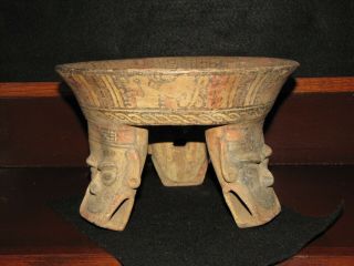 Pre Columbian,  Costa Rican,  Choice Tripod Bowl,  L/E P/Classic 800 1200 AD 2