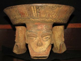 Pre Columbian,  Costa Rican,  Choice Tripod Bowl,  L/E P/Classic 800 1200 AD 4
