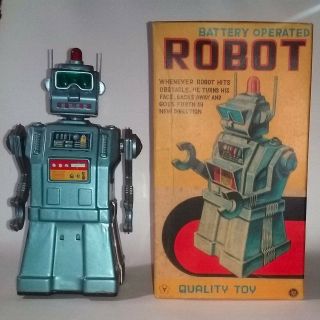 Vintage Toy Robot - Yonezawa Directional Robot - W/ Box