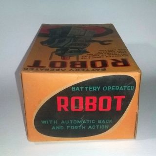 Vintage Toy Robot - Yonezawa Directional Robot - w/ Box 7