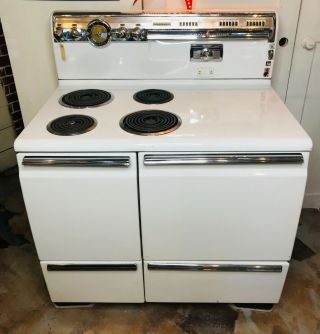 Vintage General Electric Stove Model 1j402w1m2 Local Pick Up Only