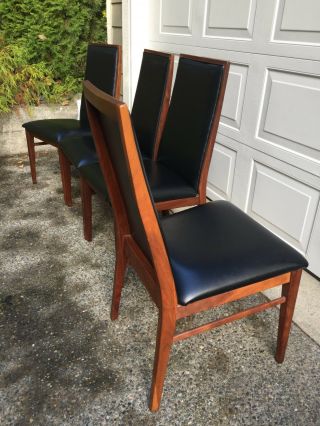 Dillingham Mid Century Walnut Dining Table and 6 chairs 9