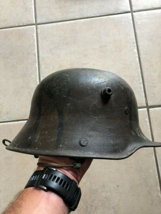 World War I Wwii German Helmet Camo M1916 Color