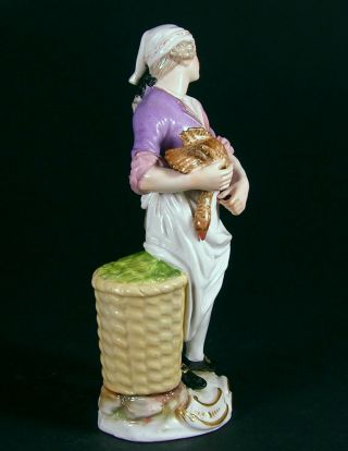 Meissen Cries de Paris Model Number 25 ' The Poultry Seller ' - Late 19th Century 5