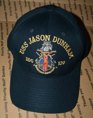 Uss Jason Dunham Ddg 109 Arleigh Burke Class Destroyer Hat