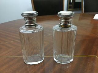 Antique Perfume Bottles Silver Sterling 925 French