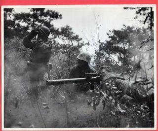 1951 Usmc Marine 57mm Recoilless Rifle Close Support Korea News Photo
