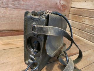 WWII Vintage Signal Corps US ARMY Telephone With Case - PARTS 7