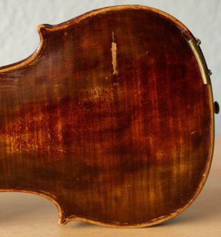 old violin 4/4 geige viola cello fiddle label Handarbeit aus Mittenwald 10