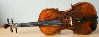 old violin 4/4 geige viola cello fiddle label Handarbeit aus Mittenwald 2