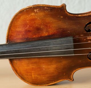 old violin 4/4 geige viola cello fiddle label Handarbeit aus Mittenwald 4