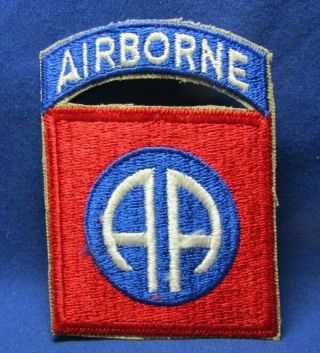 Wwii 82nd Airborne Division Di Unit Crest Patch No Glow