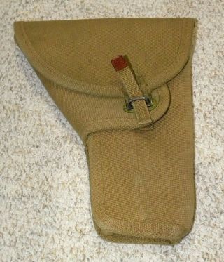 Ww2 Canadian Browning Hp Pistol Holster