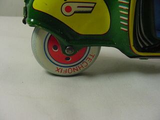 Vintage 1950 ' s Era Technofix 282 Tin Toy Vespa Scooter - Made In Western Germany 2