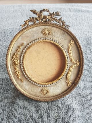 Stunning Victorian Guilded Brass Photograph Frame