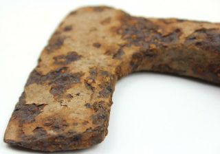 Ancient Rare Authentic Viking Kievan Rus Byzantine type Iron Battle Ax 8 - 10 AD 10