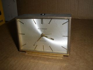 Vintage Bucherer Swiss Electronic Alarm Clock