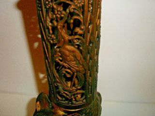 1920 ' s - 30 ' s Antique Trunk Up Elephant Perfume / Incense burner Lamp DECO,  LOOK 6